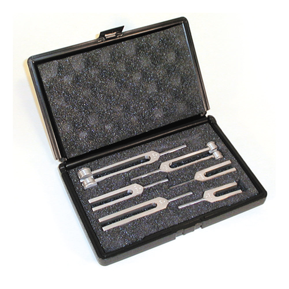 Fabrication Enterprises 6 Piece Tuning Forks Set with Case