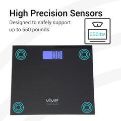 Vive Bariatric Scale Compatible with Smart Devices