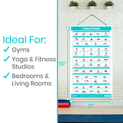 Vive Yoga Poses Poster