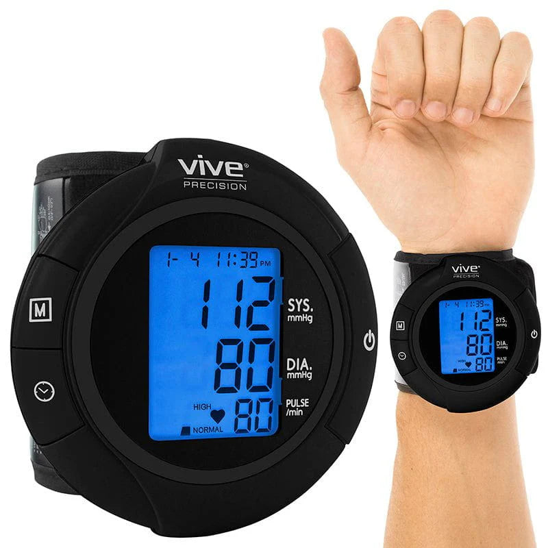 Vive Wrist Blood Pressure Monitor Model: BT-V