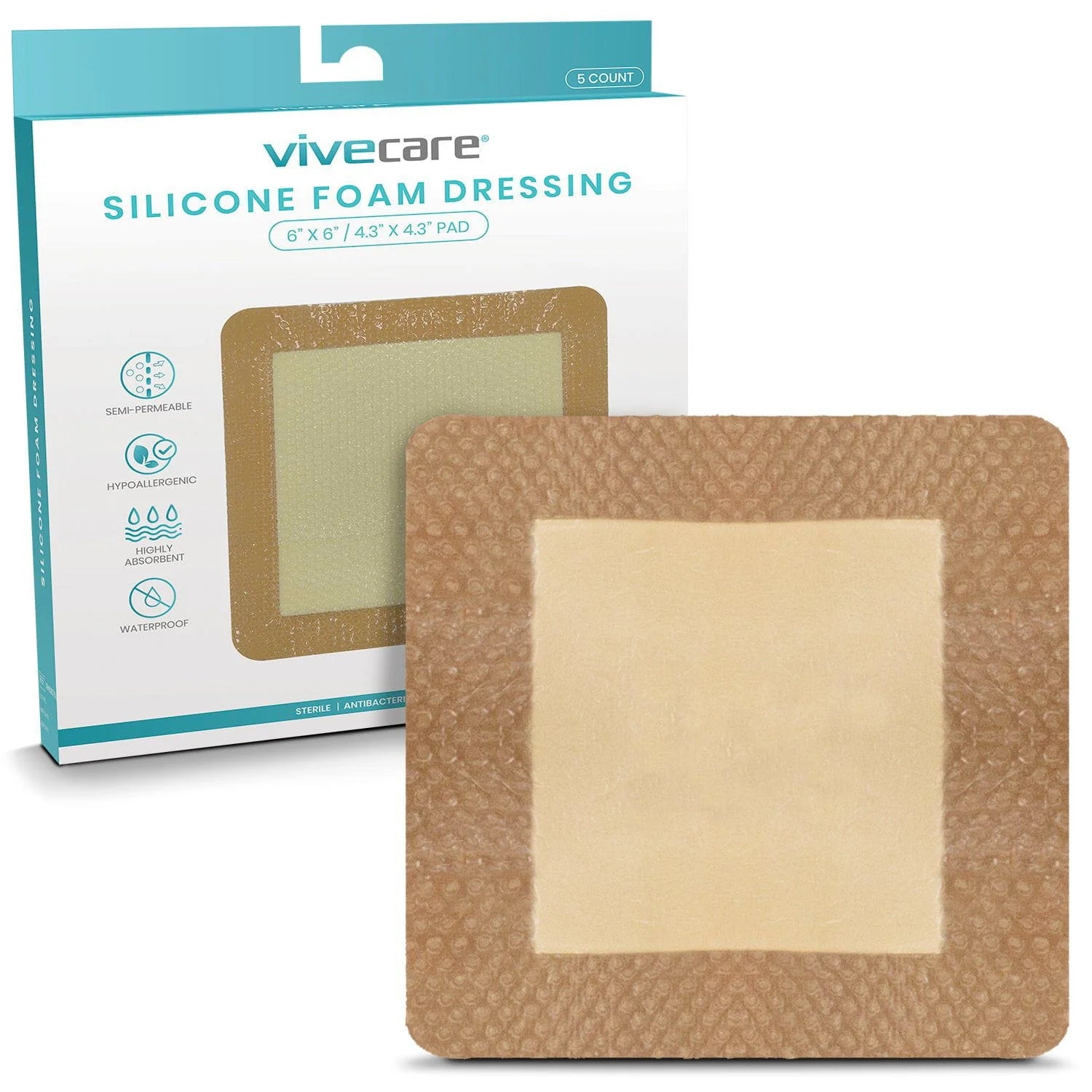 Vive Silicone Foam Dressing