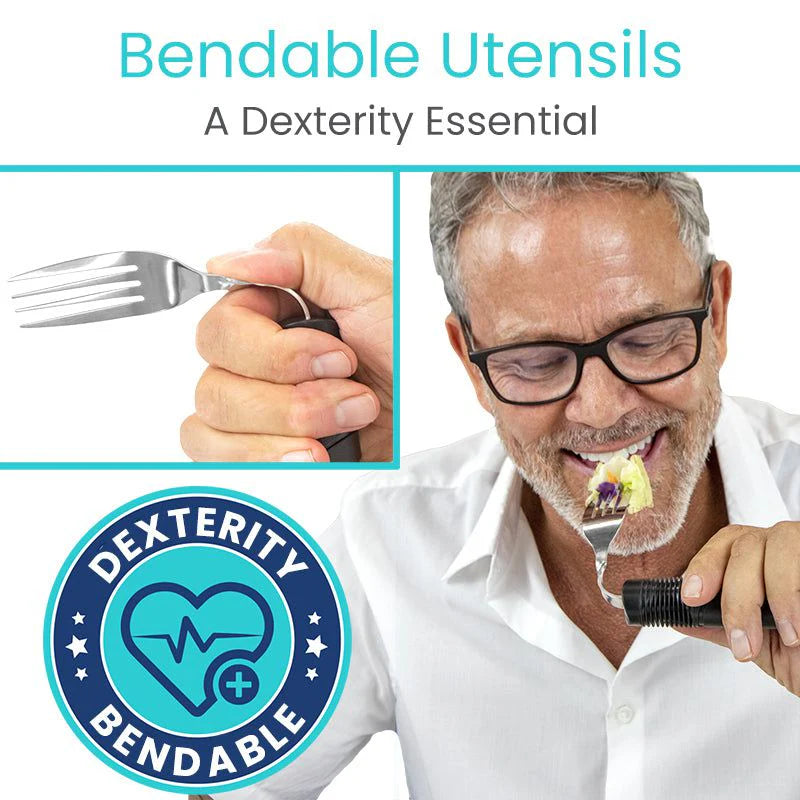 Vive Bendable Adaptive Utensil Set