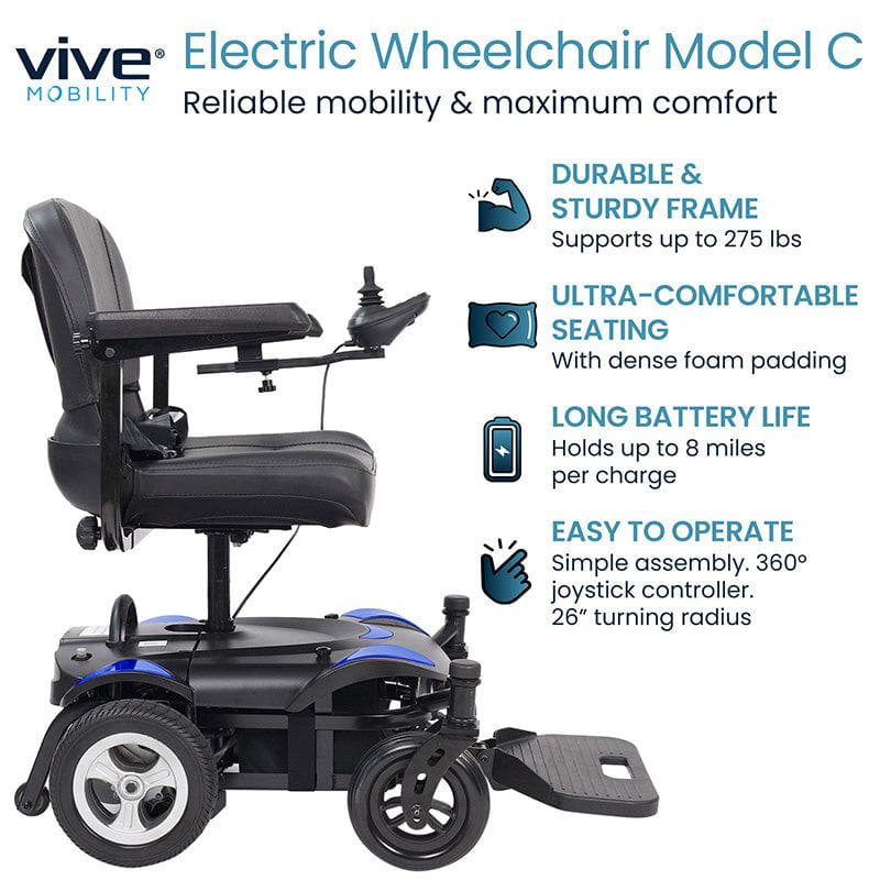 Vive Electric Wheelchair Model C