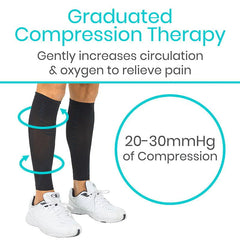 Vive Calf Compression Sleeve - Pain & Swelling Relief