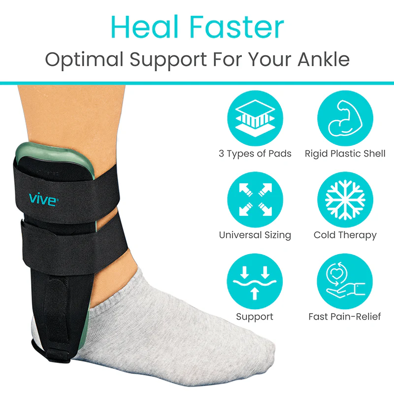 Vive Air & Gel Ankle Stirrup 9 Inch