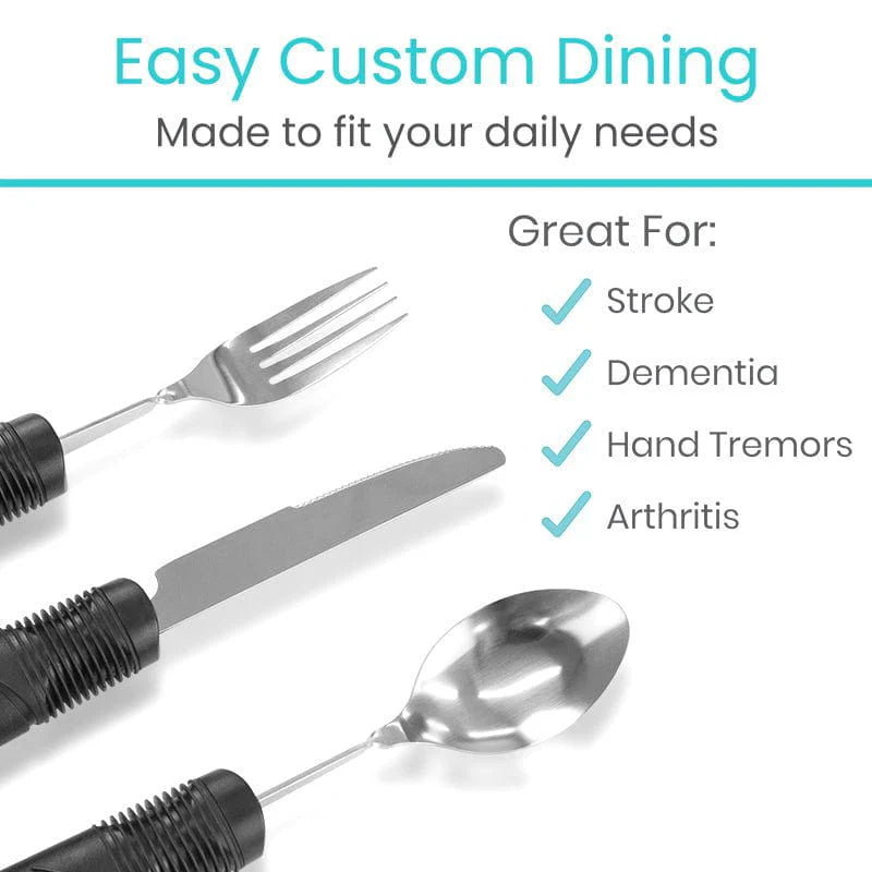 Vive Bendable Adaptive Utensil Set