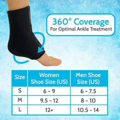 Vive Hot And Cold Ankle Sleeve