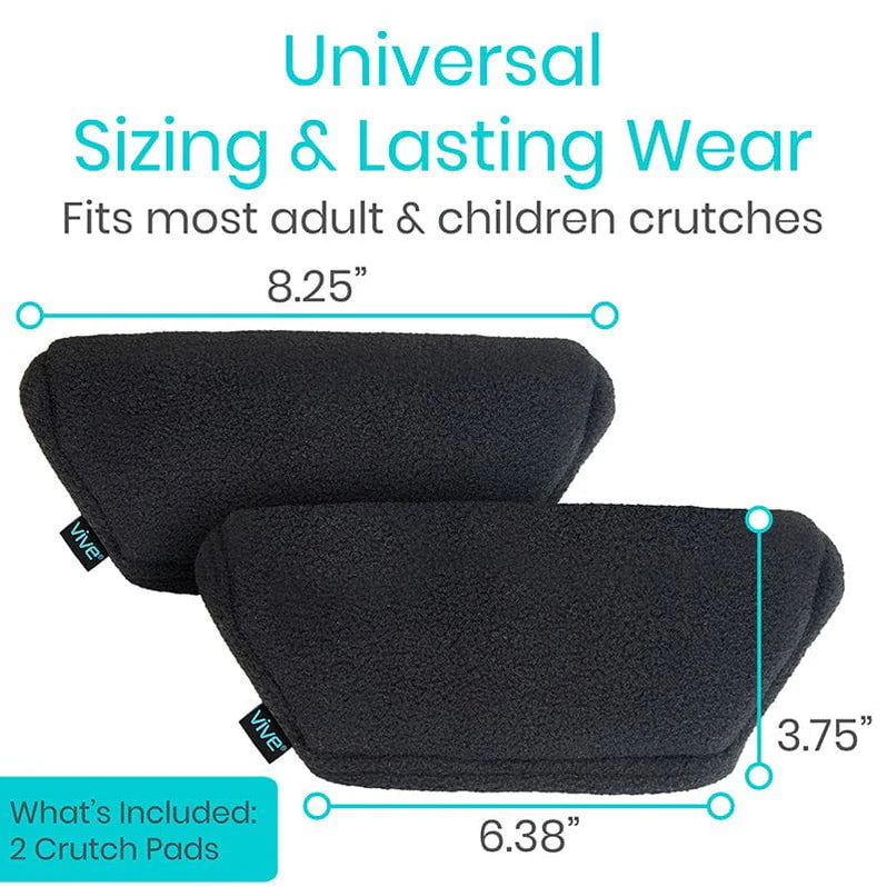 Vive Fleece Crutch Pad Cushion