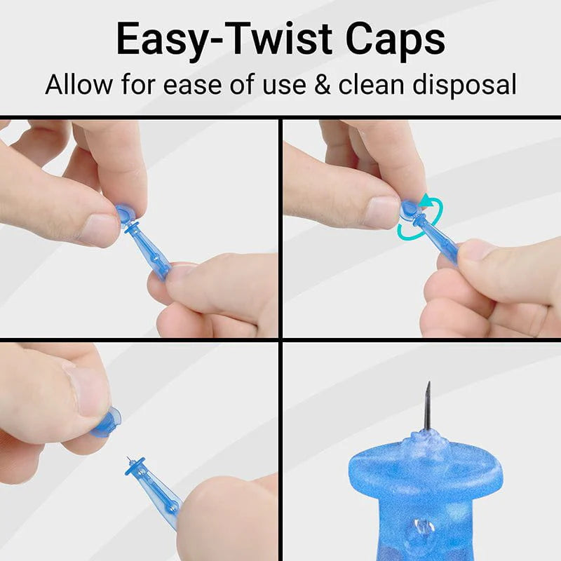 Vive Easy-Twist Lancets