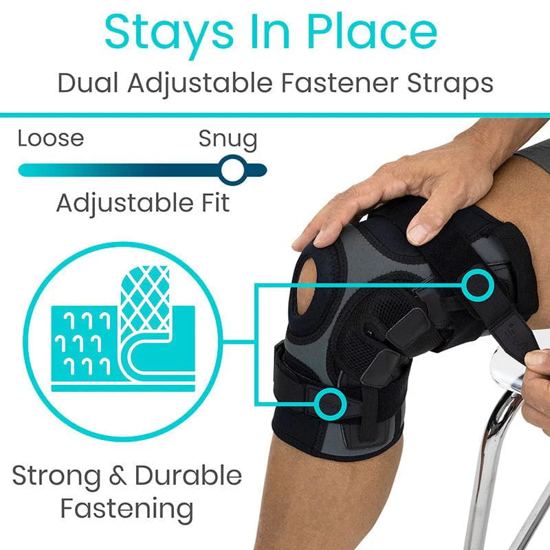 Vive Heavy Duty Hinged Knee Brace