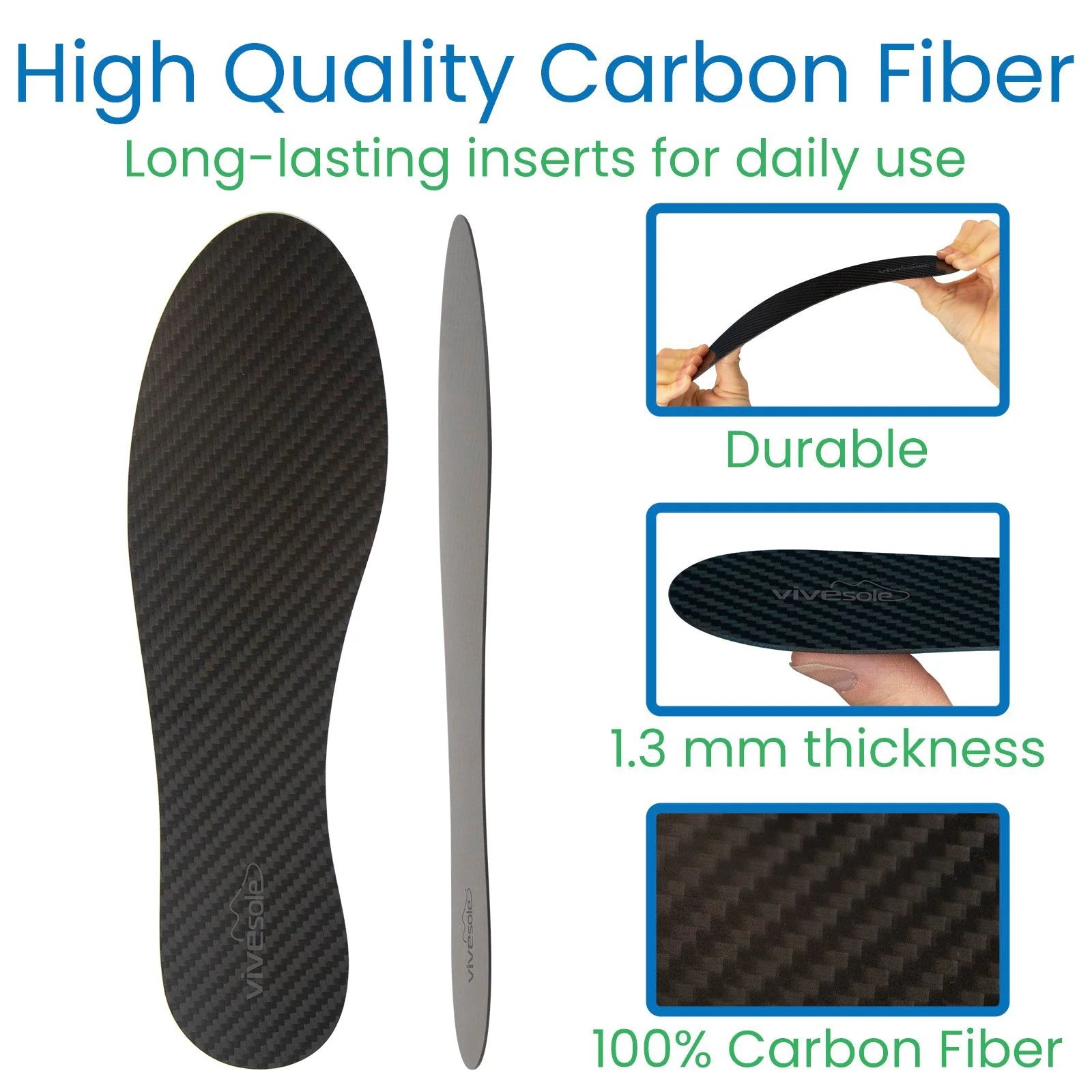 Vive Carbon Fiber Insoles