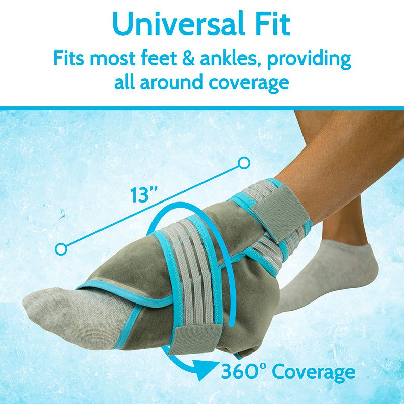 Vive Dual Strap Ankle Ice Pack