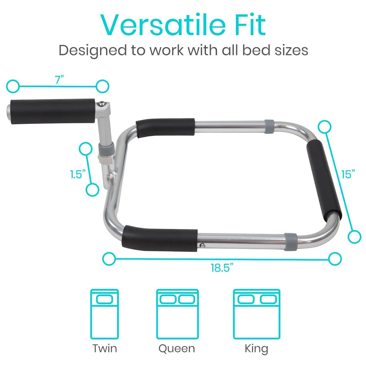 Vive Bed Assist Foot Bar