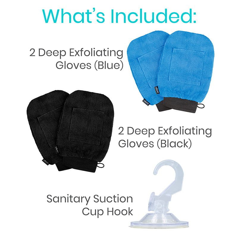 Vive Exfoliating Gloves