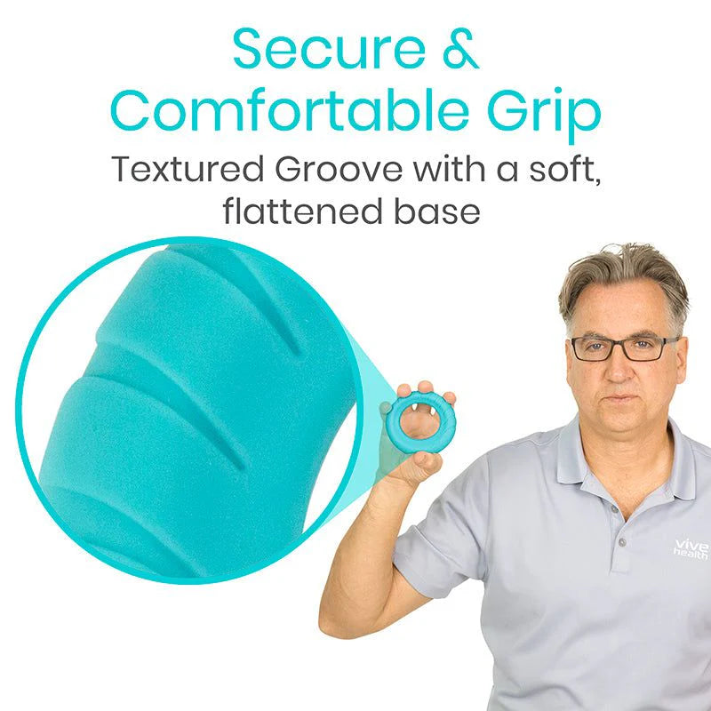 Vive Ergonomic Ring Grips - Hand & Forearm Strength