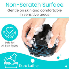 Vive Bendable Loofah Replacement Setv