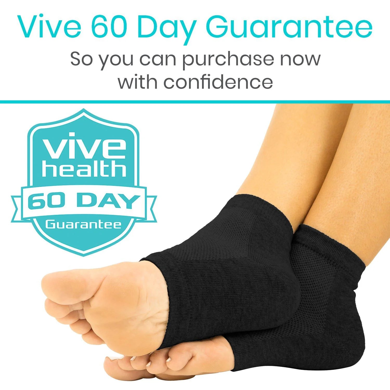 Vive Gel Heel Socks