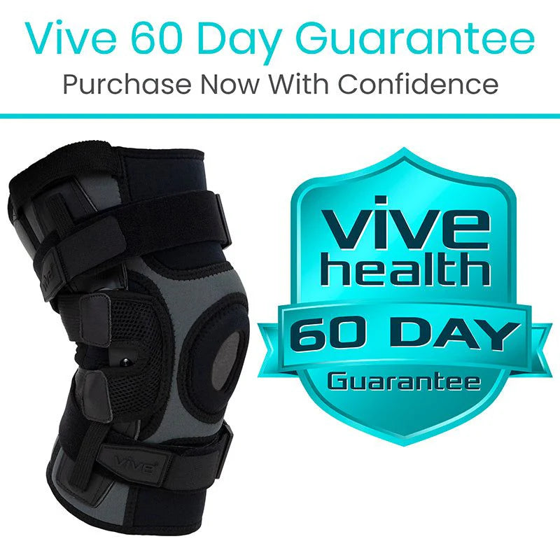 Vive Heavy Duty Hinged Knee Brace