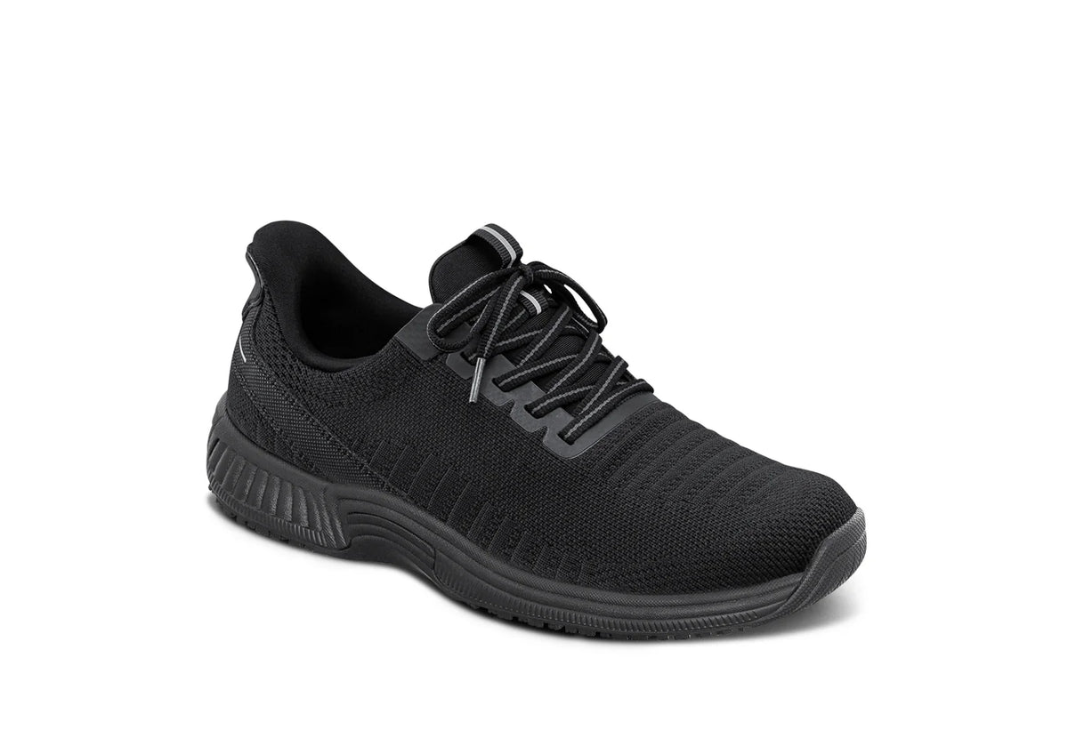 OrthoFeet Kita Hands-Free Women's Sneakers - Black/Black