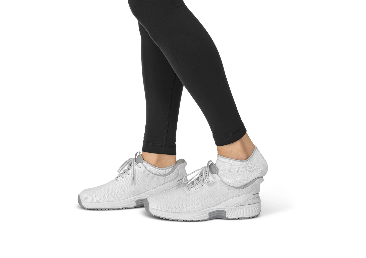 OrthoFeet Kita Hands-Free Women's Sneakers - White