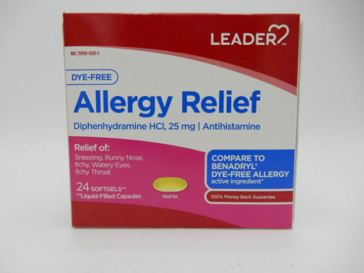 LEADER ALLERGY RELIEF 24CT PACK OF 1