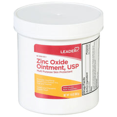 LEADER Zinc Oxide Skin Protectant Ointment. 16 oz