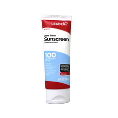 Leader Ultra Sheer Water Resistant SPF 100 Sunscreen Lotion, 3 oz