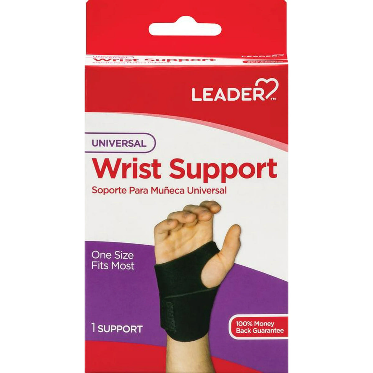 Leader Wrist Support Neoprene One Size.