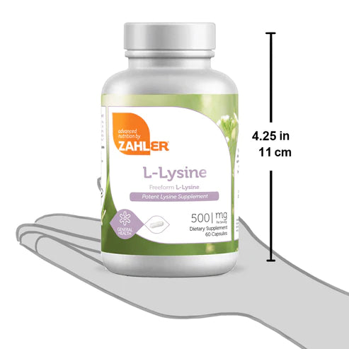 Zahler L-Lysine (60) Capsules