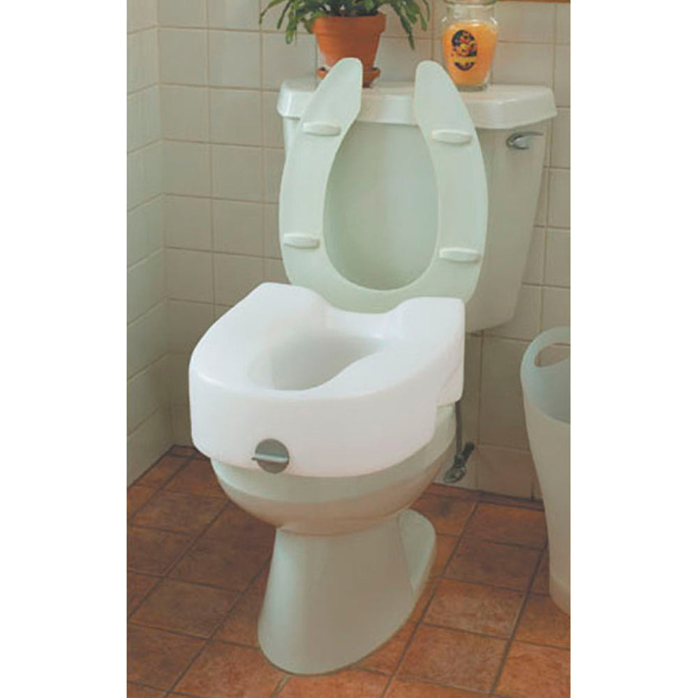 Maddak Inc. Lock-On Toilet Seat with Arms