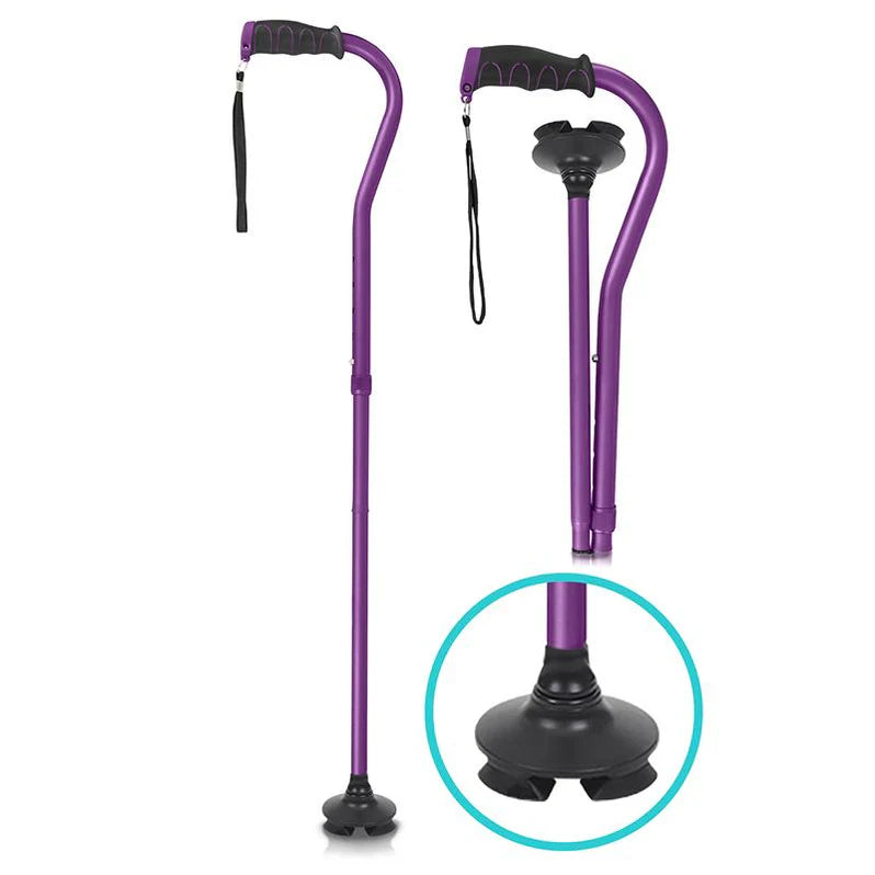 Vive Folding Offset Swivel Cane