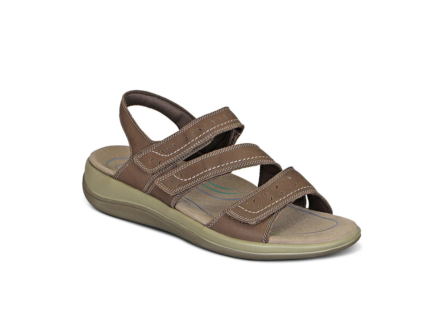 OrthoFeet Naxos Wide Width Women's Sandals