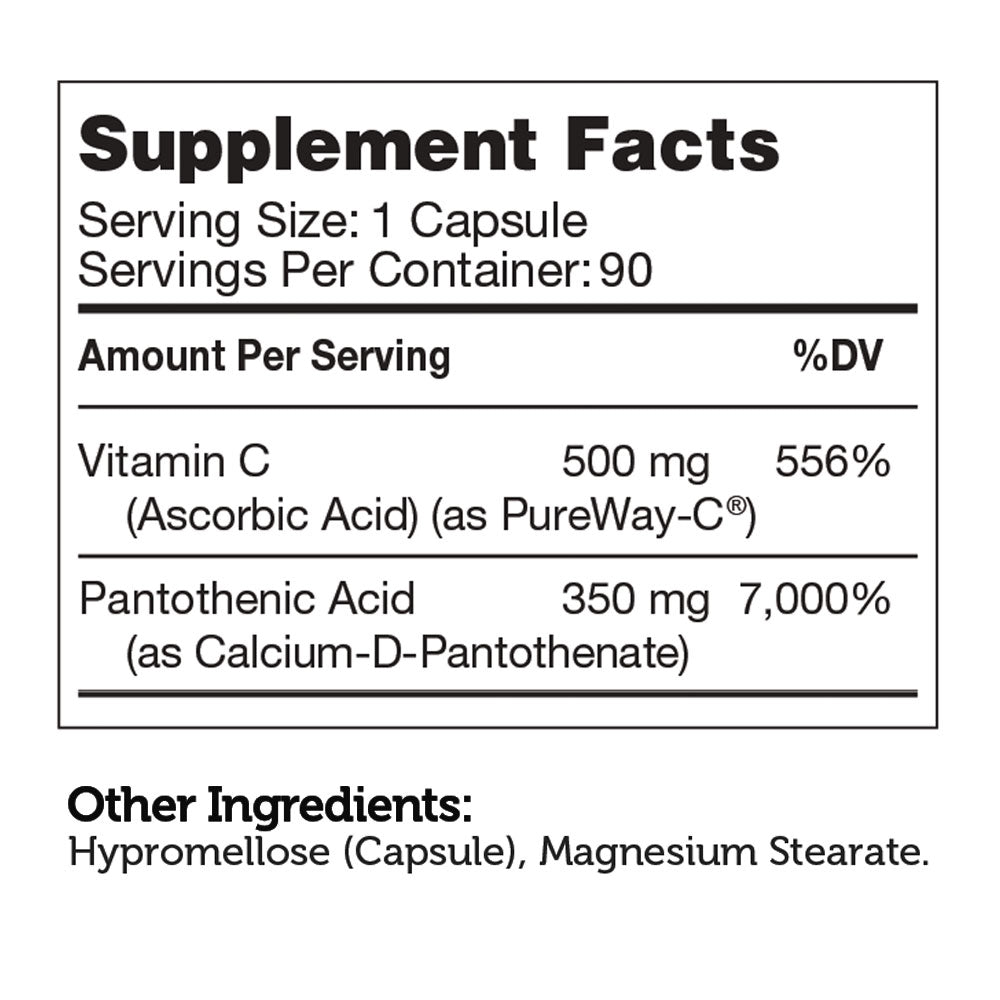 Pantothenic Acid +C