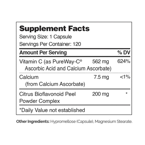 Zahler PureWay-C 500 mg Tablets