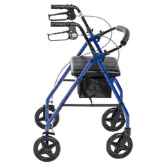 Drive Medical Aluminum Rollator, 7.5" Casters