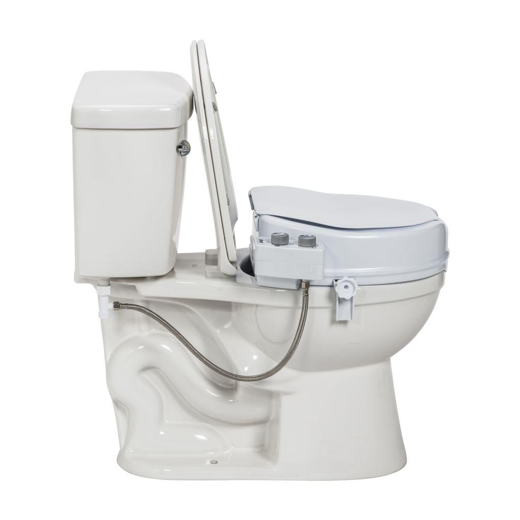 Drive Medical PreserveTech™ Raised Toilet Seat with Bidet