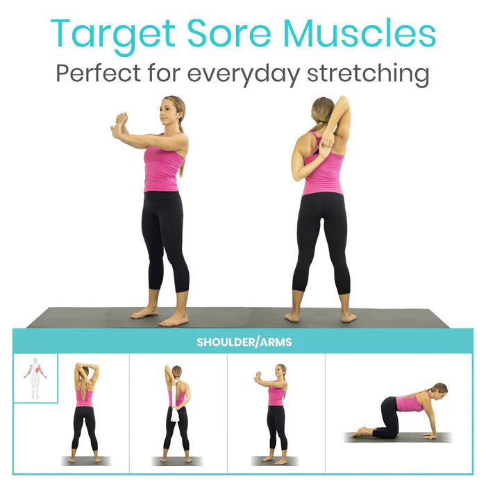 Vive Stretching Workout Poster