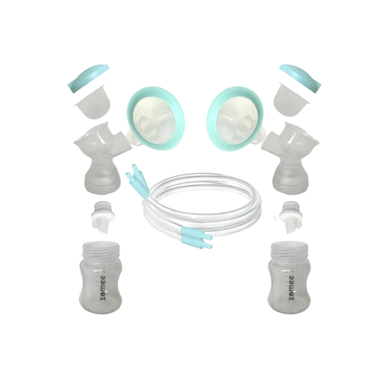 Milliken Medical Zomee Z2 Breast Shield Kit Replacement Set (Double Pumping Set)