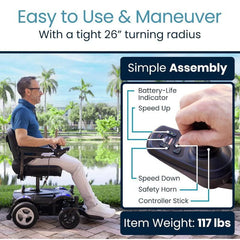 Vive Electric Wheelchair Model C