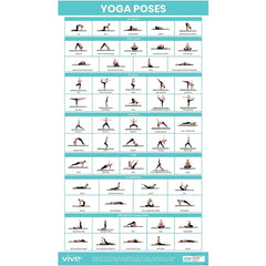 Vive Yoga Poses Poster