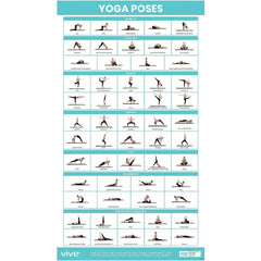 Vive Yoga Poses Poster