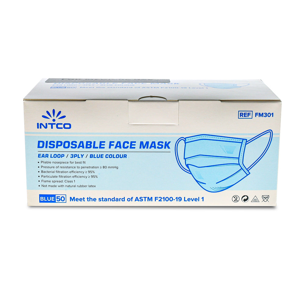 Milliken Medical Disposable Face Mask - 50/Box