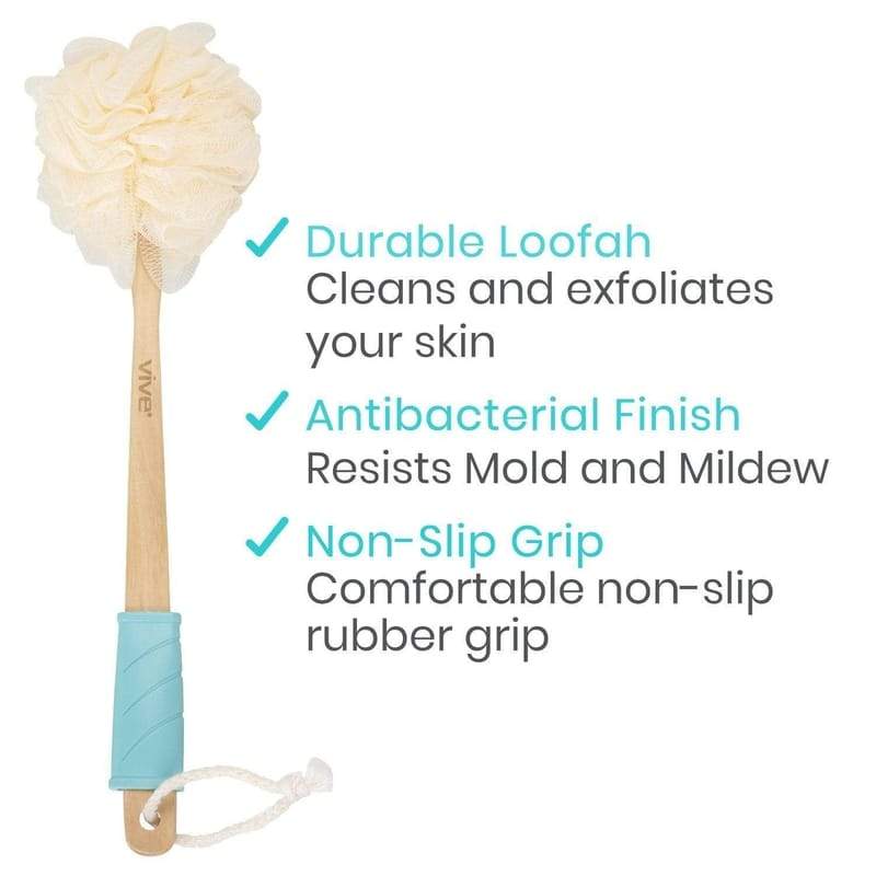 Vive Loofah Brush