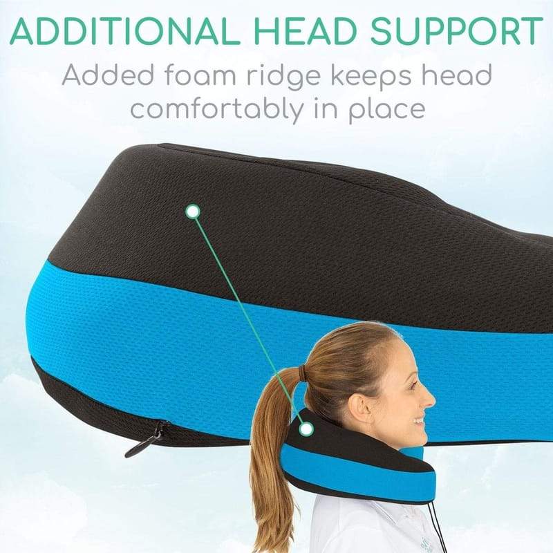 Vive Memory Foam Neck Pillow