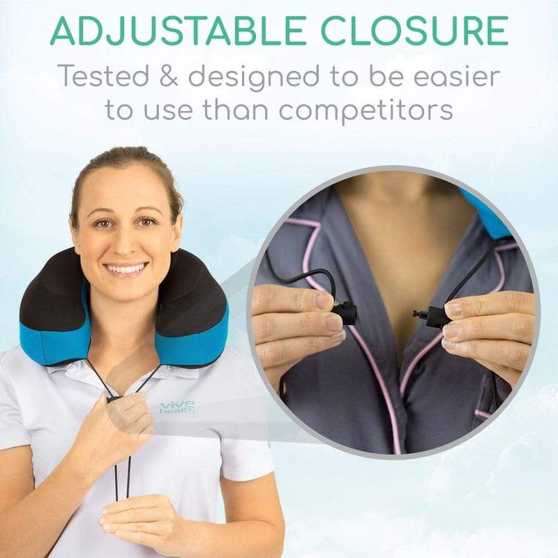 Vive Memory Foam Neck Pillow