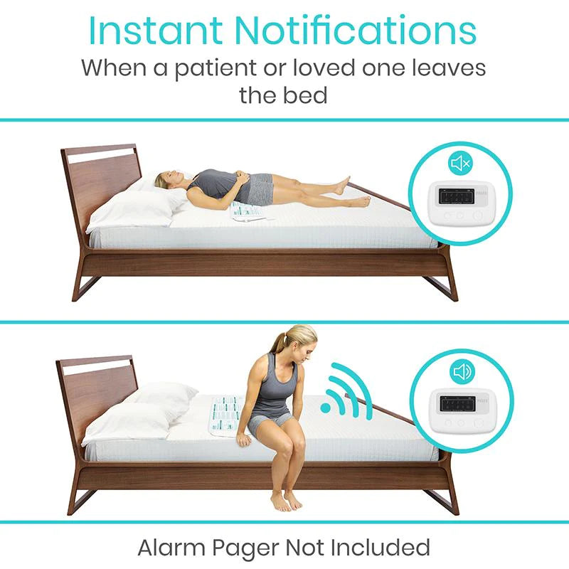 WIRELESS BED ALARM AND PAGER