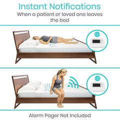 WIRELESS BED ALARM AND PAGER