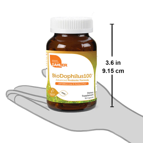 Zahler BioDophilus 100 Billion (30) Capsules