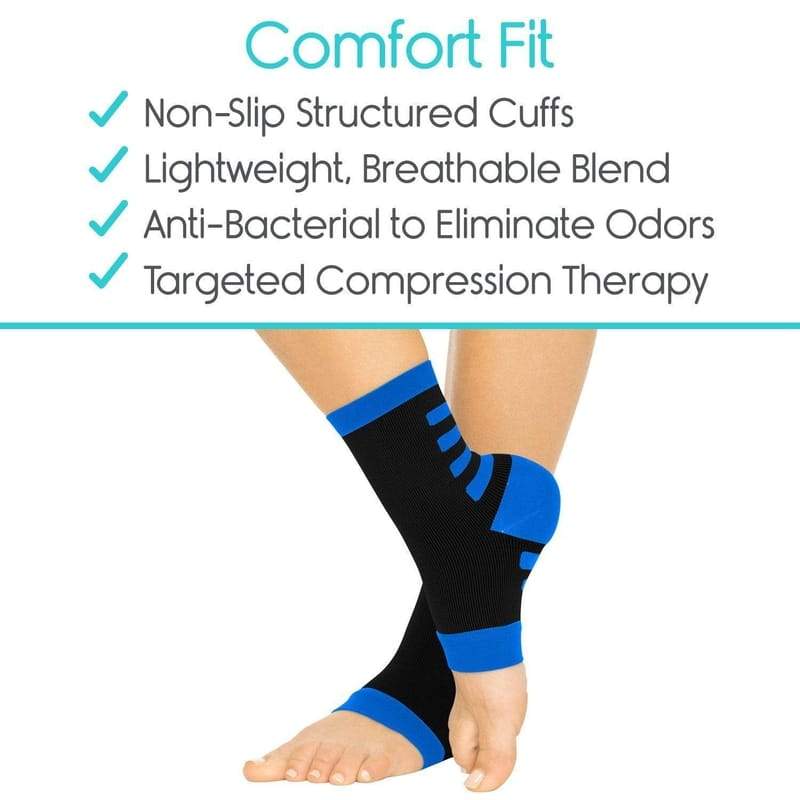 Vive Ankle Compression Socks (2 Pair)