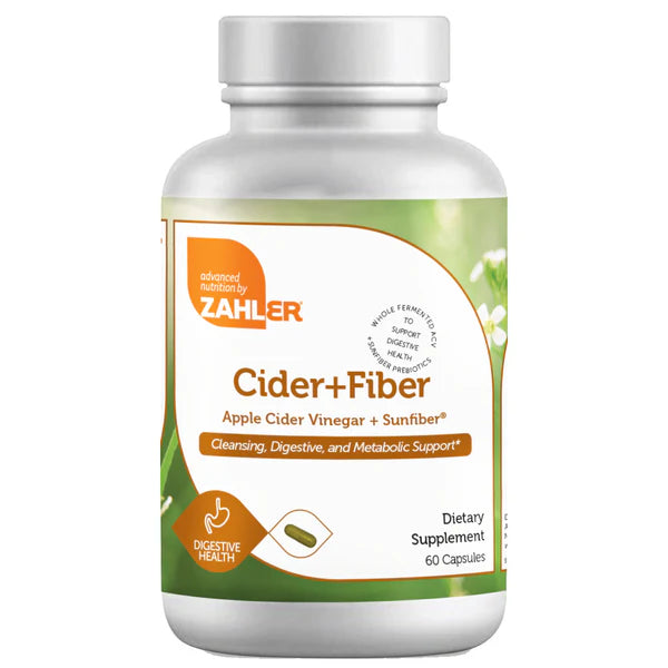 Zahler Cider + Fiber (60) Capsules